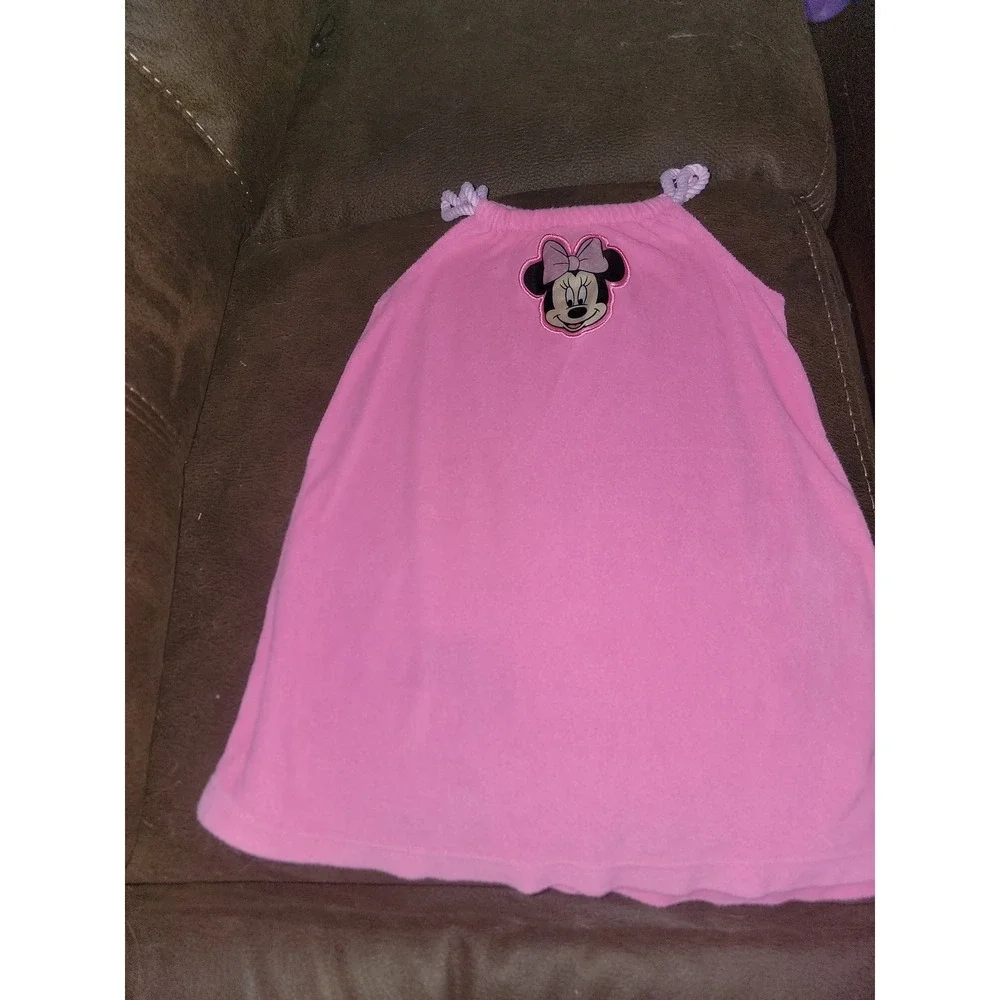 Disney minnie mouse Terry cloth dress bathing suit cover‎ up size 5